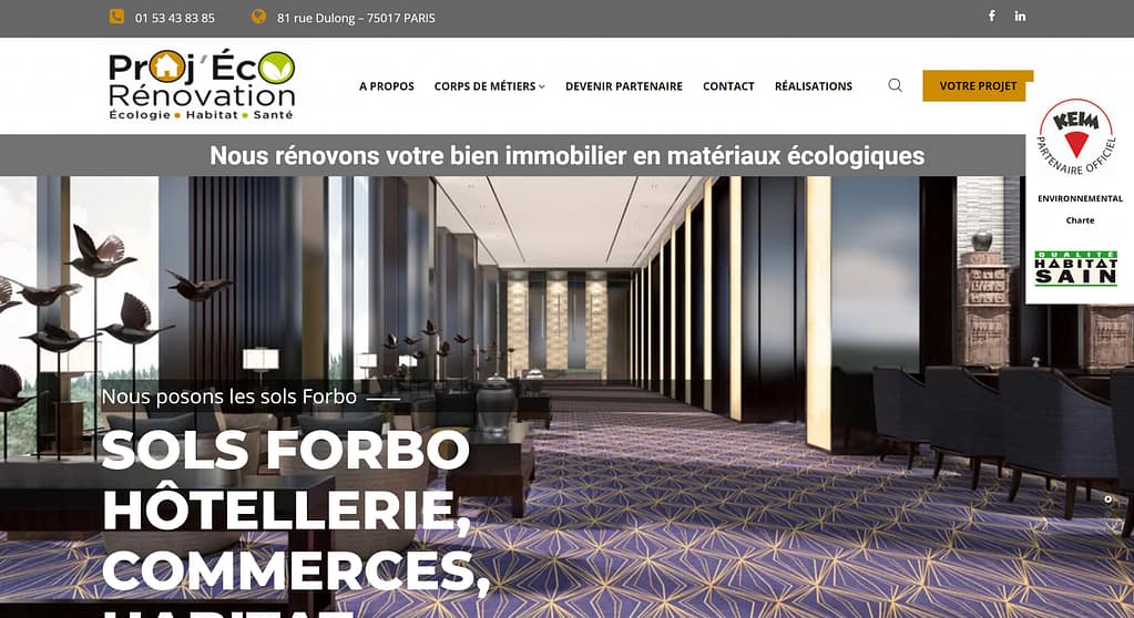 HOZ-ECO : site & e-commerce