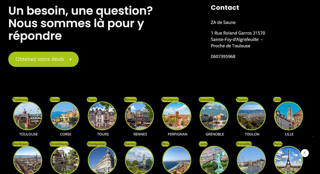 Site vitrine pour structurer une offre industrielle
