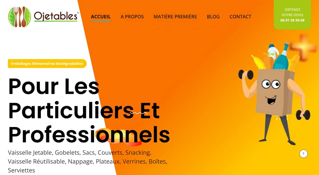 Site vitrine pour structurer une offre industrielle